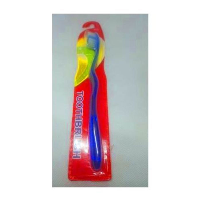 Brosse à dents - Anti-Bactérie - BLEU - Poils haute densité - Manche élastique - Nettoyage profond