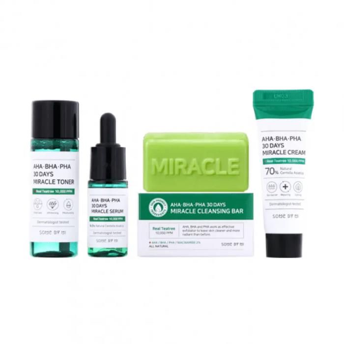 Some By Mi AHA. BHA. PHA 30 Days Miracle Starter - 4 Piece