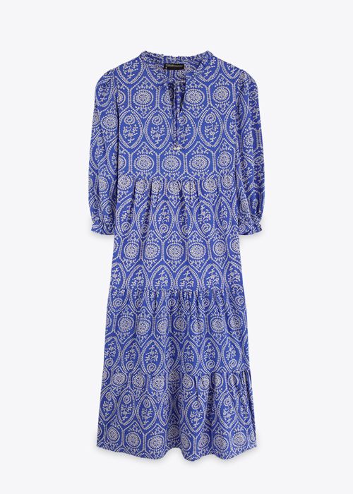 Robe Longue - MARWA - Marwa - Couleur Harbour Puff - Pour Femme - Style Tendance