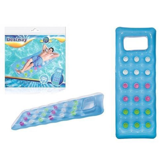 Bestway Matelas Gonflable de Plage Avec Fenêtre Fauteuil Gonflable Lit 188 X 71Cm