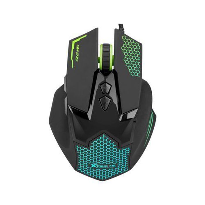 Xtrike Souris Gamer GM-216 avec 7 Boutons Rétro-éclairés et 3600 DPI
