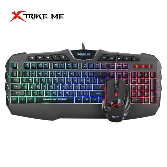 Xtrike Pack Combo Clavier Et Souris De Jeu Multimédia MK-880