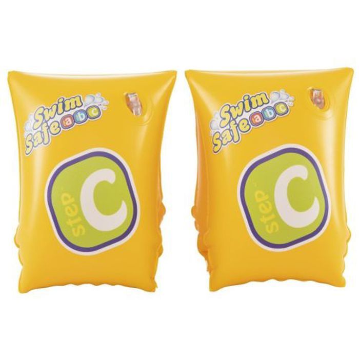 Brassards gonflables - BESTWAY - Swim Safe - 5 à 12 Ans - 25 x 15 cm - Sécurité et Flottabilité