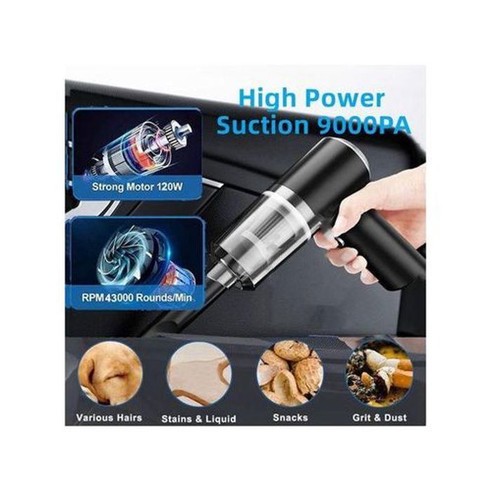 Aspirateur de voiture sans fil, aspirateur à main sans fil