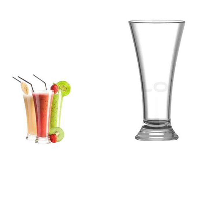 Premium verre tempered ensemble de 6 pièces - 330 ml