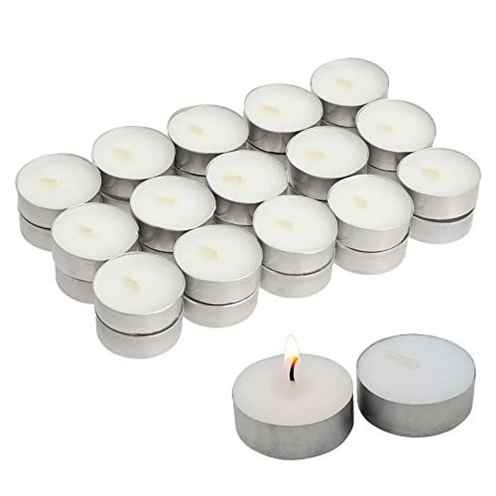 20 pièces bougie chauffe-plat non parfumée 38 mm- lumar