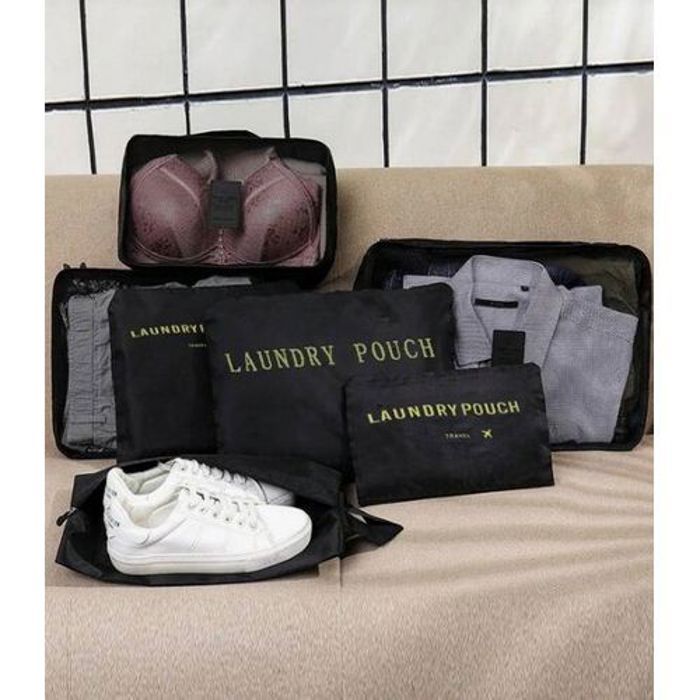 Organisateur de Valise - GENERIC - Lot de 6 - Oxford 100% Premium - Zippée - Tissu en Maille Respirante