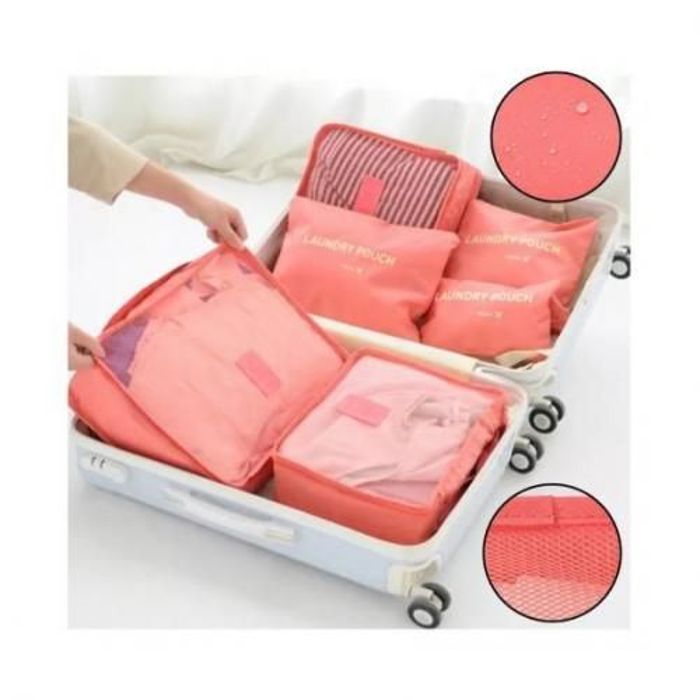 Sac de rangement - GENERIC - Lot de 6 - Imperméable - Résistant à la poussière - Grande capacité