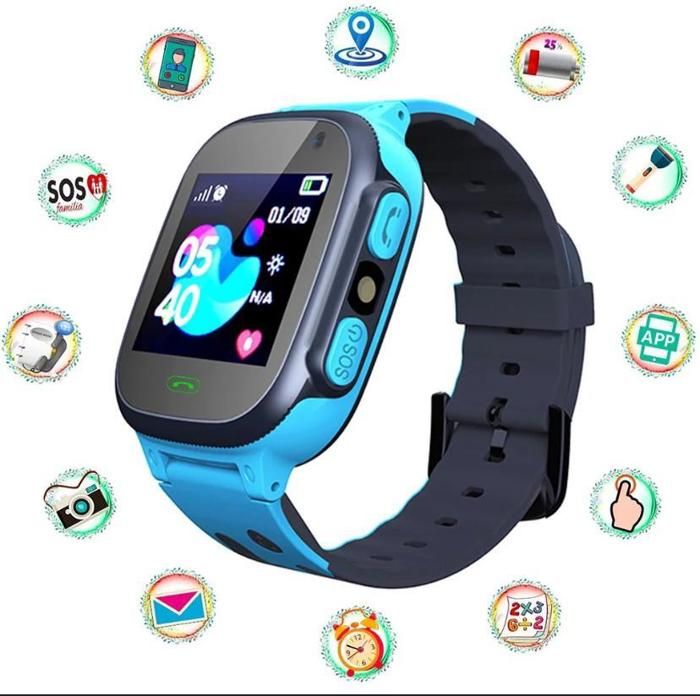 Smart Watch Tactile pour enfants et Bébé avec Caméra carte sim GPS localisateur
