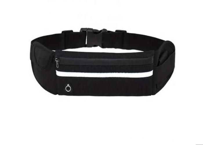 Sac de Taille étanche, Bag de Ceinture de Sport, Banane noir de Téléphone de Fitness