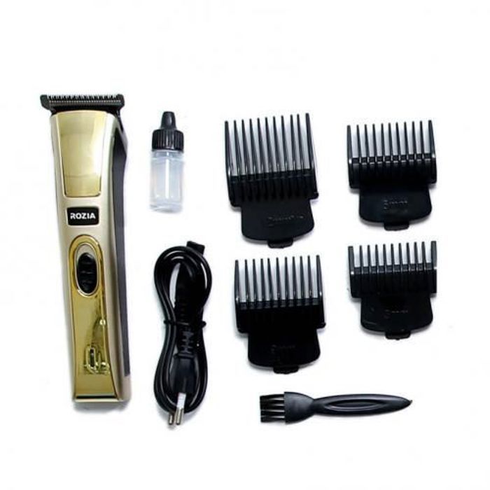 Rozia Tondeuse à Barbe Sans Fil Electrique Professionnel