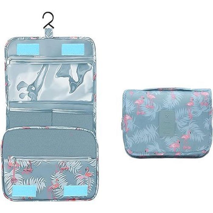 Trousse de Toilette de Voyage Suspendue étanche Avec Crochets