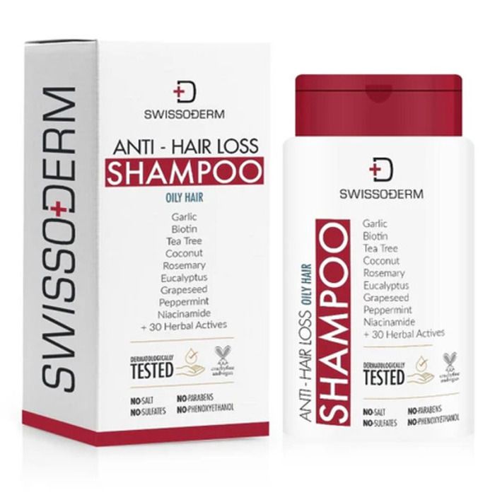 Shampoing anti-chute cheveux gras ( OILY HAIR ), 300ml - ECOWELL