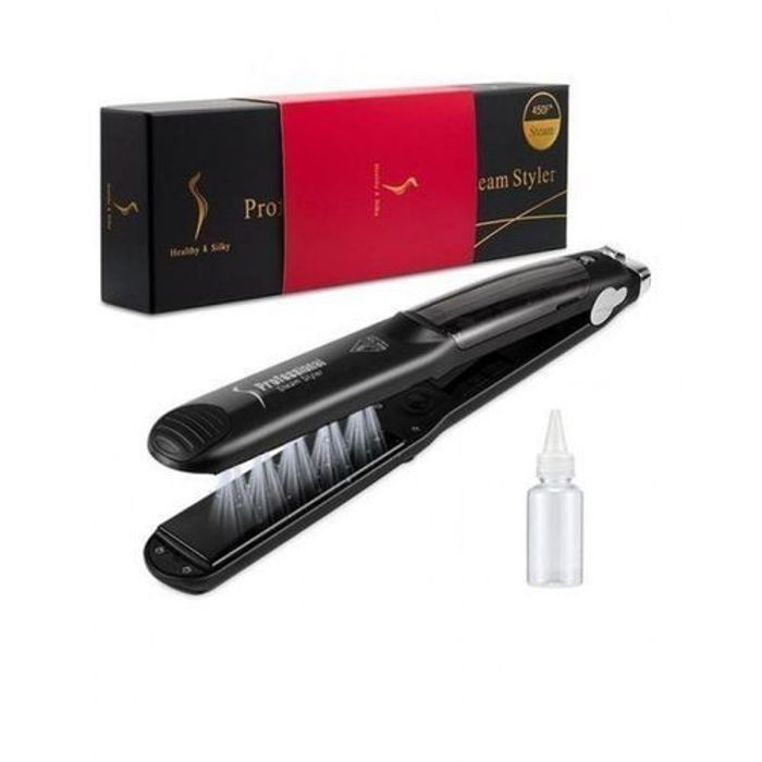 Healthy and silky hair salon steam flat iron hair straightener straightening styler professional