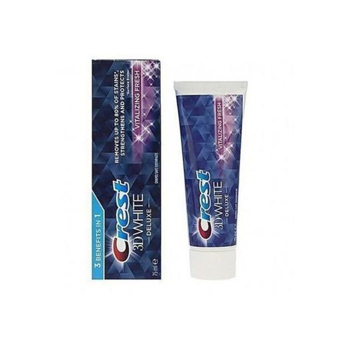 Crest 3d dentifrice 3d white deluxe 3 in 1