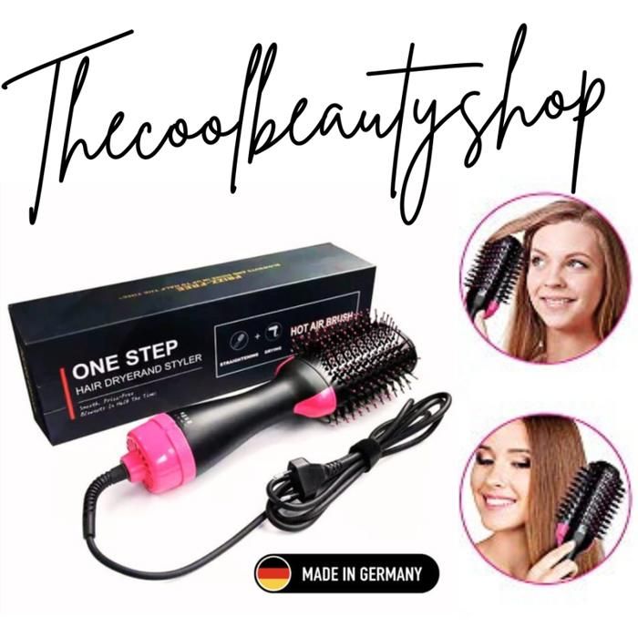 Brosse soufflante - ONE STEP - Multifonctionnelle - Sèche-cheveux - Lisseur - Peigne ionique