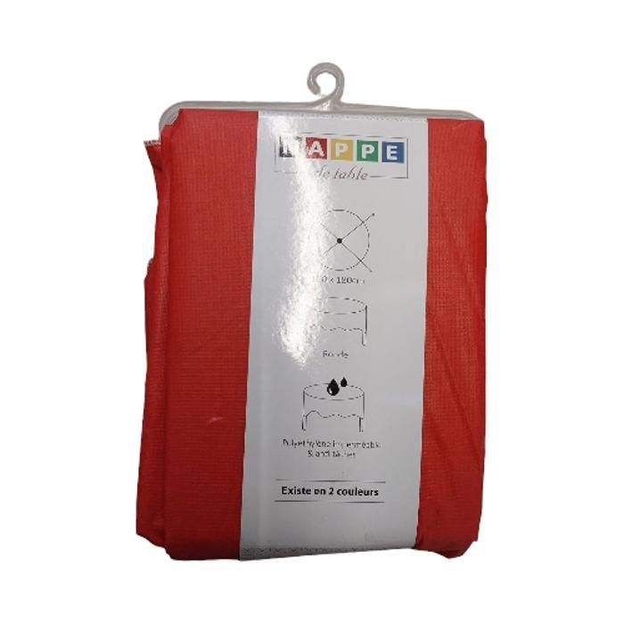 NAPPE EN FLANELLE  ROND 180CM