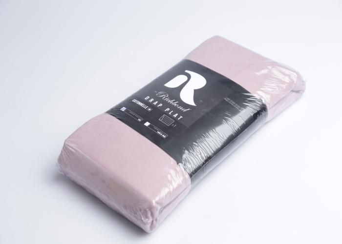 Drap Plat - RICHBOND - Coton - 180x270 cm - Beige - Lavable - Uni