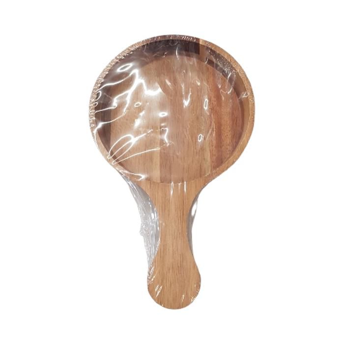 BOL EN BOIS AVEC POIGNÉ 26*16*3CM