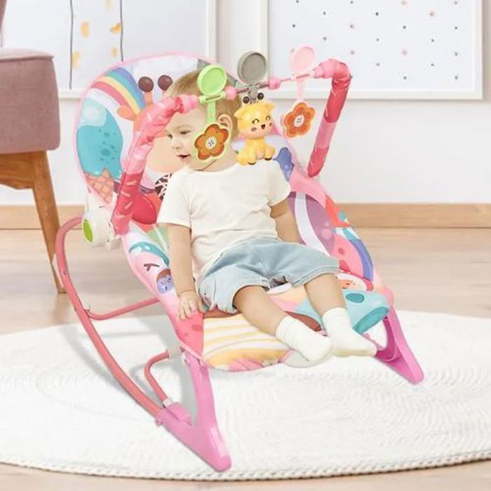 Mon Bebe Transat Balancelle Avec Musique et Vibration Pour Bébé