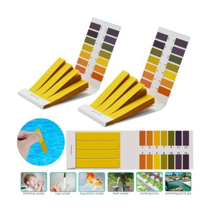 Test d'acidité du Sol Papier PH Litmus Outil de Mesure D'aquarium