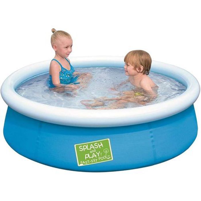 Bestway Piscine Enfant Autoportante Détachable My First Pool 152x38 cm