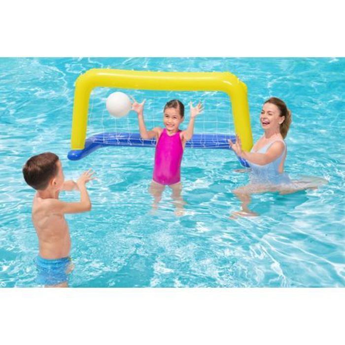 Bestway Jeu de Piscine Avec Ballon water-polo 142 Cm x 76 Cm Age +3 Ans