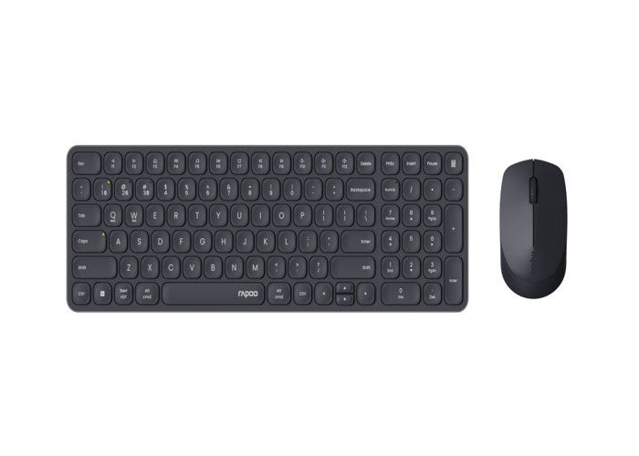Combo clavier/souris sans fil - RAPOO - 9320M - Ultra-slim - Bluetooth 4.0/5.0 - Compatible Windows/Mac