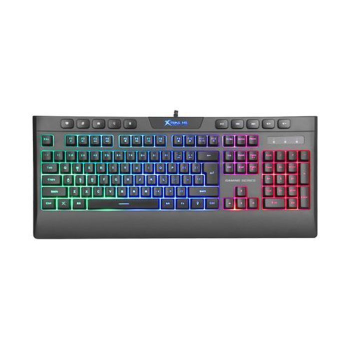 Xtrike Clavier Gamer KB-508 Membrane, Rétro-éclairé, avec 114 Touches