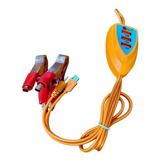 Chargeur USB Universel Pour Téléphones Solaires et Batteries 7 en 1