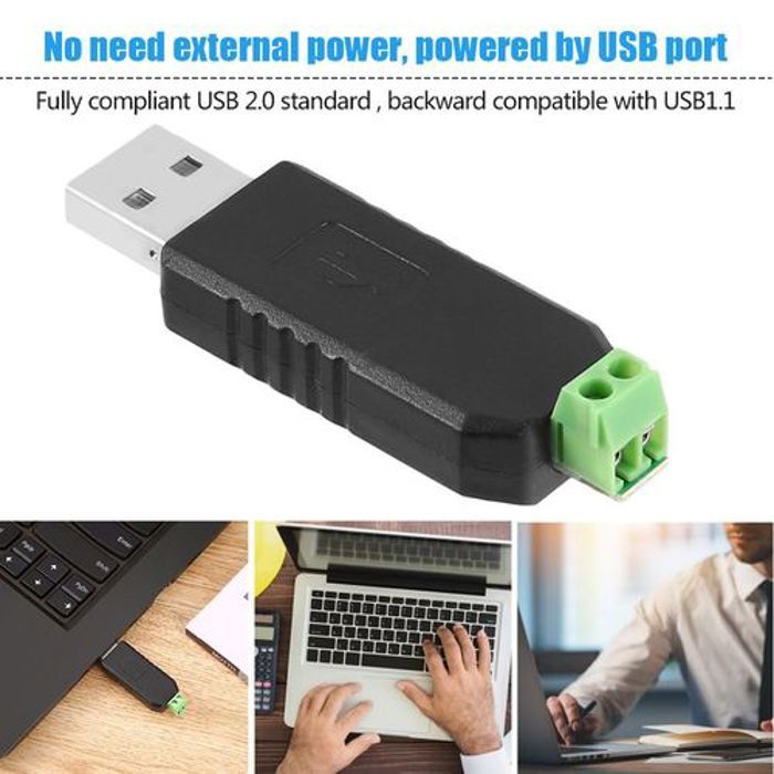 Adaptateur USB RS485 485 vers convertisseur pour Windows 7 XP Vista Linux Mac OS