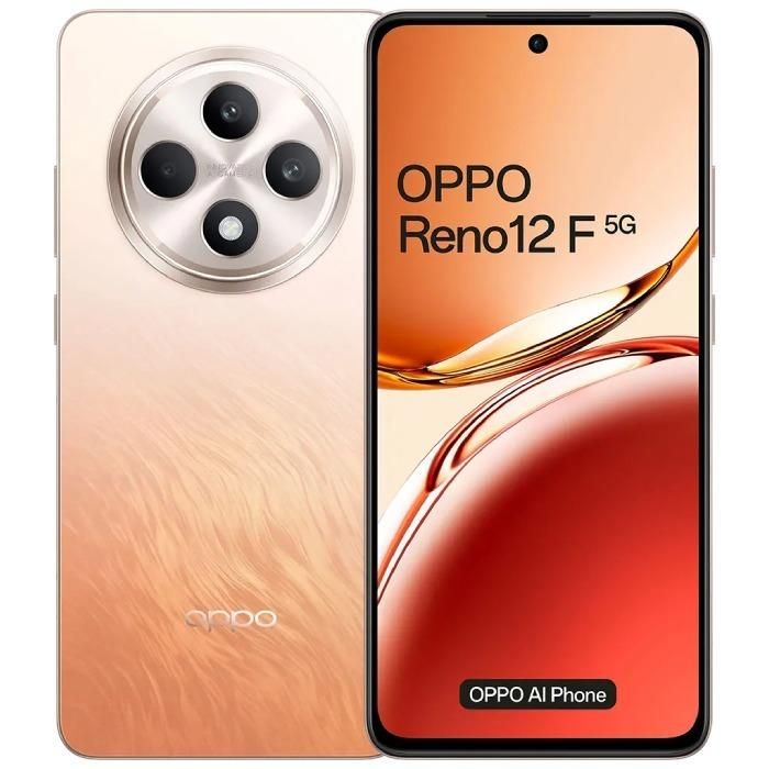 Oppo Reno 12 12GB RAM 256GB 5G Smartphone-AMBER ORANGE