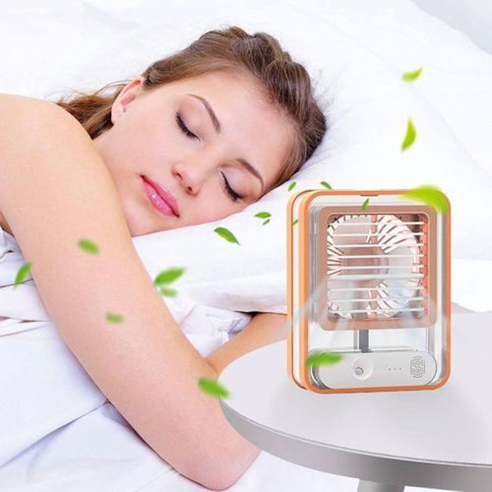 Climatiseur de Bureau Portable USB Mini Refroidisseur D'air Ventilateur