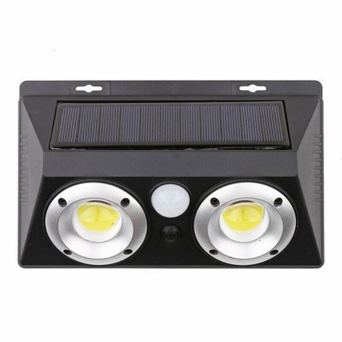LED Lumière solaire à capteur de mouvement PIR Imperméable COB LED LF-1625