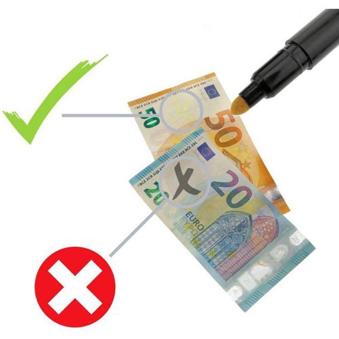 Marqueur détecteur de faux billets Stylo