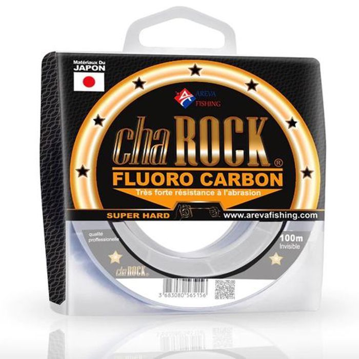 Fil de pêche - AREVA FISHING - chaROCK - 100M - diamètre 0.40mm - Fluoro Carbon
