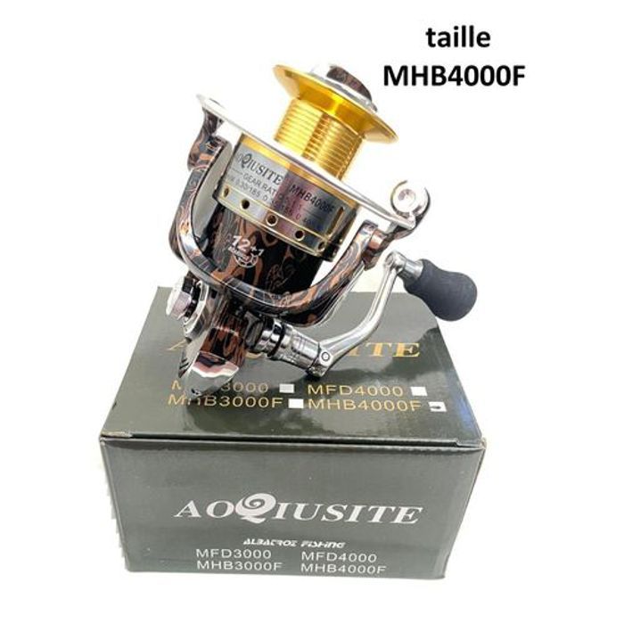 Moulinet Spinning - GENERIC - MHB4000F - Résistant - Fiable - Pour pêche aux leurres