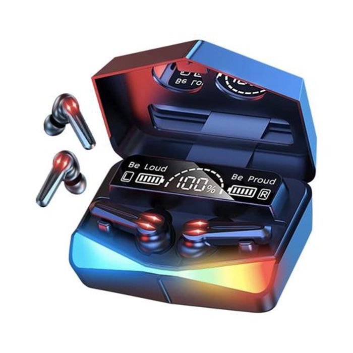 Ecouteurs Bluetooth TWS - m28 - Réduction de bruit - Intra-auriculaires - Boîte de chargement USB