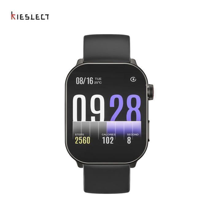 Montre connectée - Kieslect - Balance - Appels Bluetooth - Écran AMOLED 2,1" - Étanchéité IP68