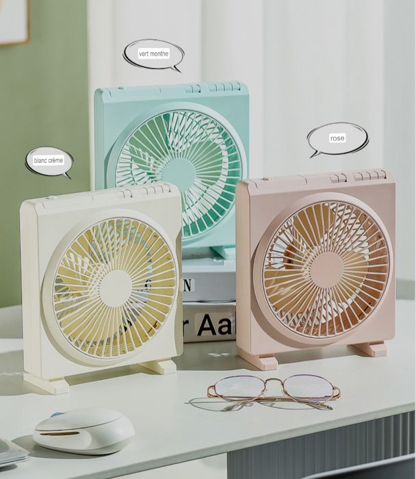 mini Ventilateur portable ou bureau avec charge usb , cadeau d'été, Refroidir le visage lors du maquillage