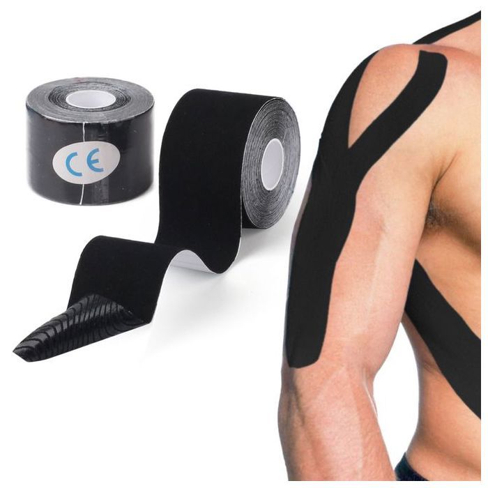 Bande de kinésiologie, rouleaux ruban adhésif, soutien musculaire, résistant à l'eau