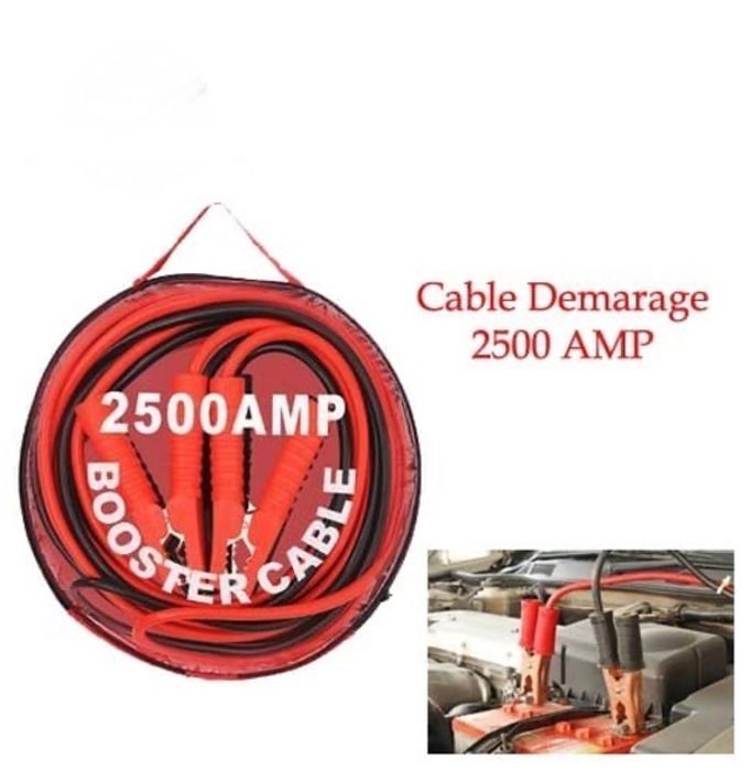 Câbles de démarrage batterie 2500 AMP