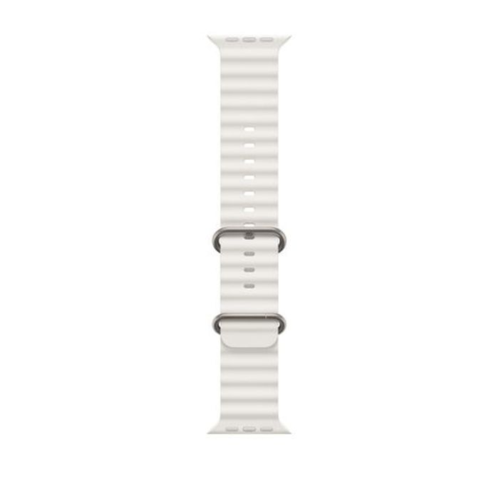 Bracelet de remplacement compatible avec Apple Watch Series 8/7/ultra- blanc .38/40/41MM