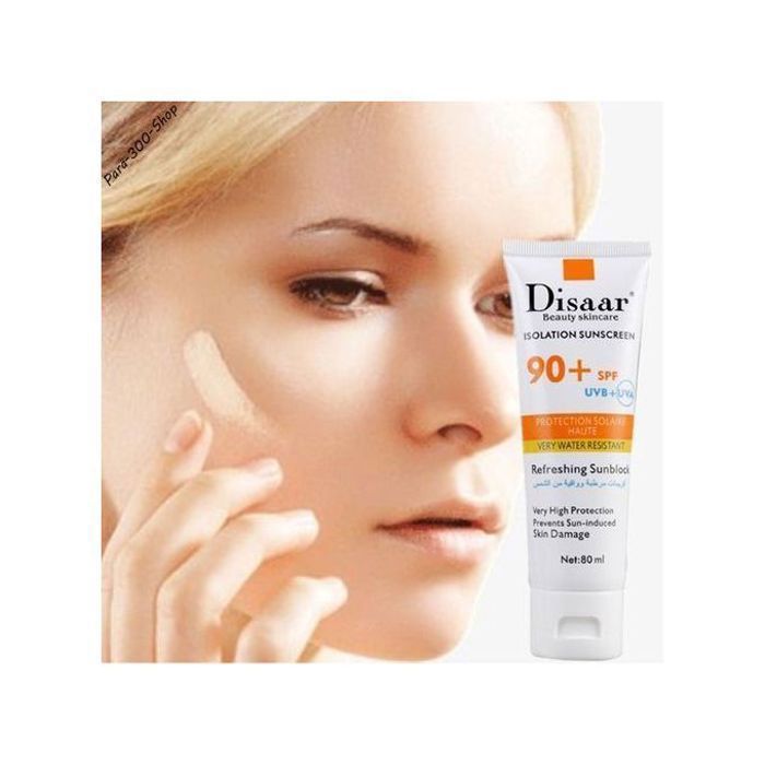 Disaar Whitening Pillow SPF90PA ++, Fond de Teint Solaire Isolant Maquillage, Démaquillant