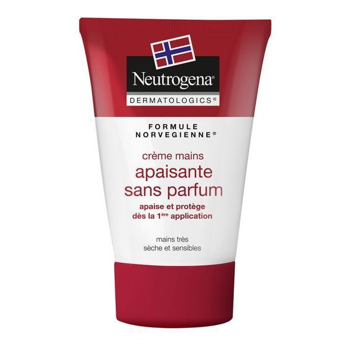Neutrogena Crème mains apaisante sans parfum 50 ml Formule norvégienne