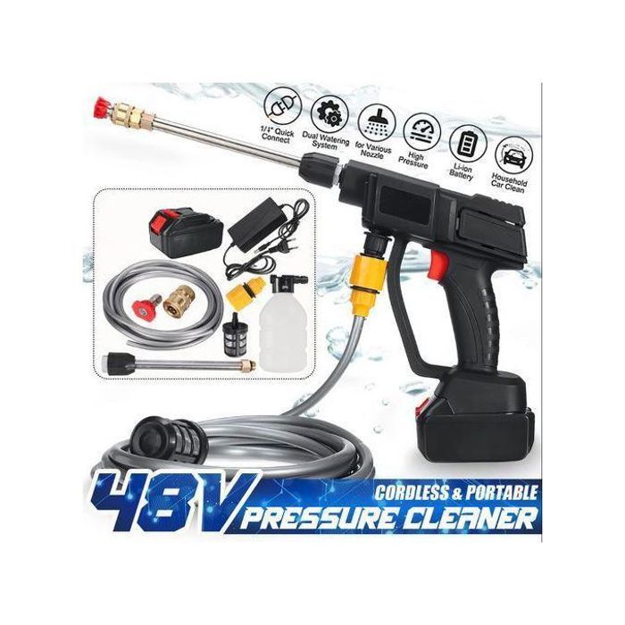 Pistolet de lavage auto électrique sans fil Pulvérisateur haute pression