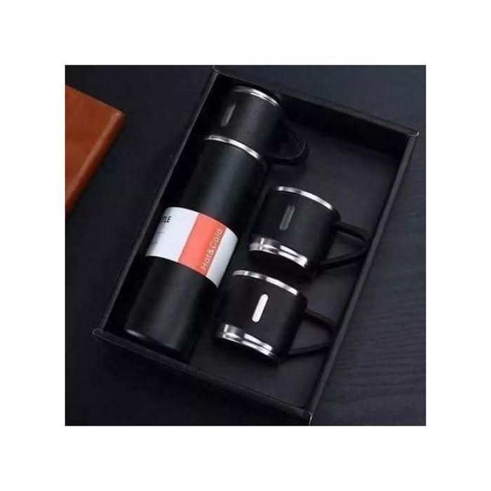 Thermos En Acier Inoxydable 500ML plus 3 Tasses