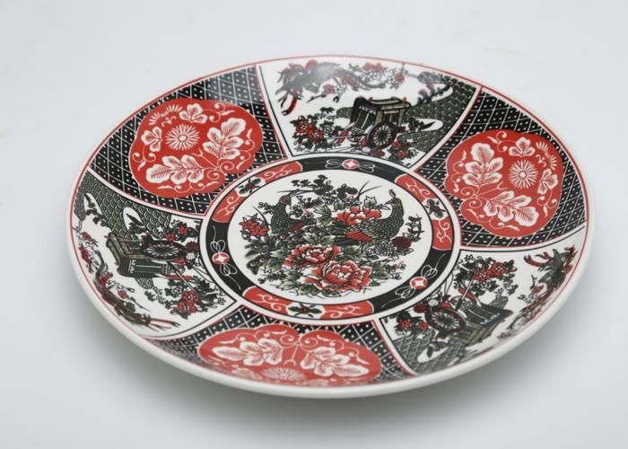 Assiette de service - Taous - Porcelaine - 35 cm - Multi motifs