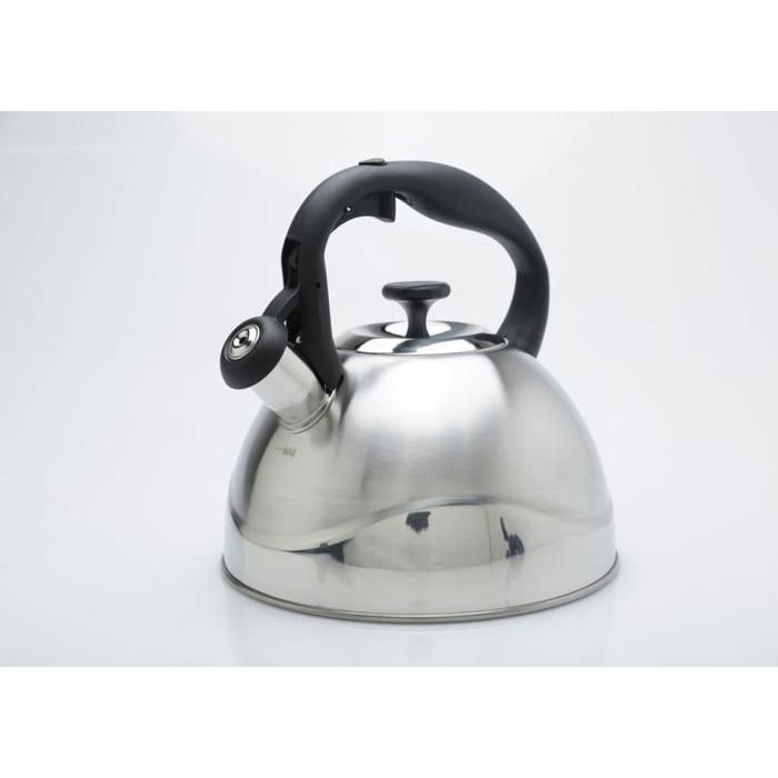 Bouilloire Siffleuse - INOX - 3L - Design Moderne - Capacité Familiale - Pratique et Fonctionnelle