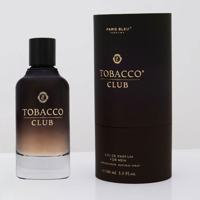 Eau de Parfum - Paris Bleu - Tobacco Club - 100ml - Oriental - Ambré - Gourmand